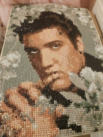 Elvis diamond art