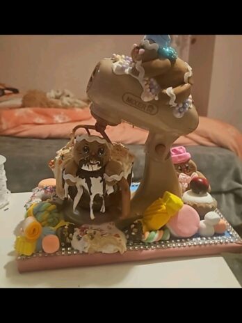 Gingerbread mixer fun